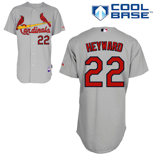 St.Louis Cardinals #22 Heyward Gray Baseball Jersey