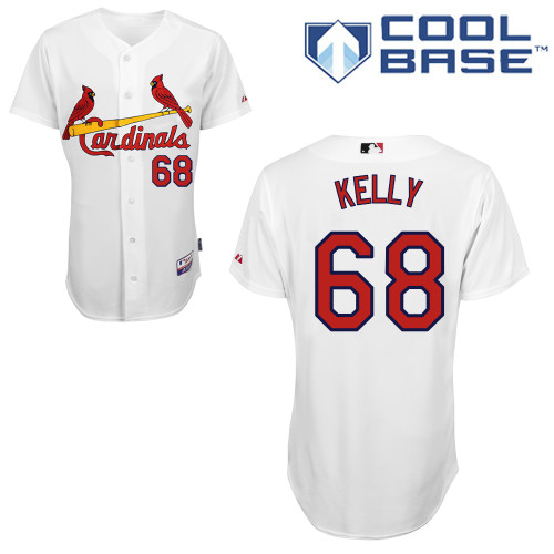 St.Louis Cardinals #68 Kelly White Baseball Jersey