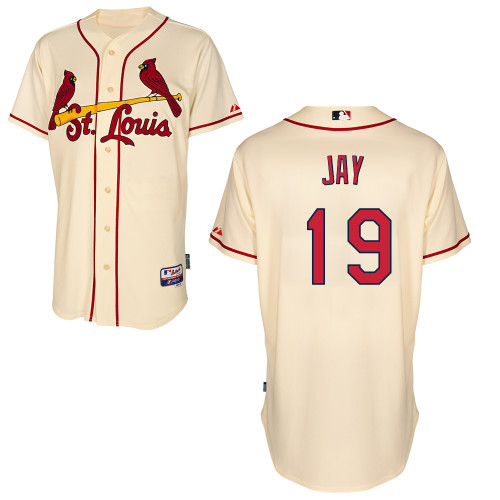 St.Louis Cardinals #19 Jay Beige Baseball Jersey St.Louis Cardinals #19 Jay Beige Baseball Jersey