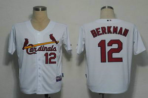 St Louis Cardinals 12 Berkman White Cool Base St Louis Cardinals 12 Berkman White Cool Base