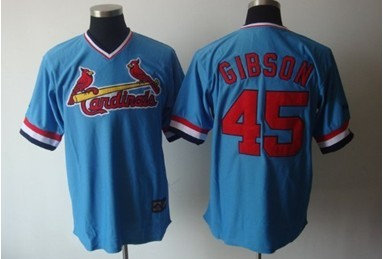 MLB Jerseys St.Louis Cardinals 45 Gibson LT Blue MLB Jerseys St.Louis Cardinals 45 Gibson LT Blue
