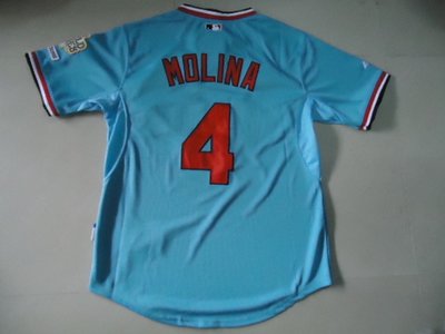 MLB St.Louis Cardinals 4# MOLINA blue MLB St.Louis Cardinals 4# MOLINA blue