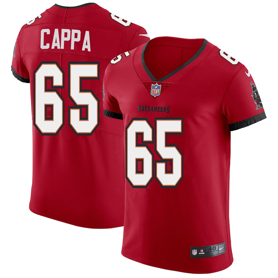 Tampa Bay Buccaneers #65 Alex Cappa Men's Nike Red Vapor Elite Jersey Tampa Bay Buccaneers #65 Alex Cappa Men's Nike Red Vapor Elite Jersey