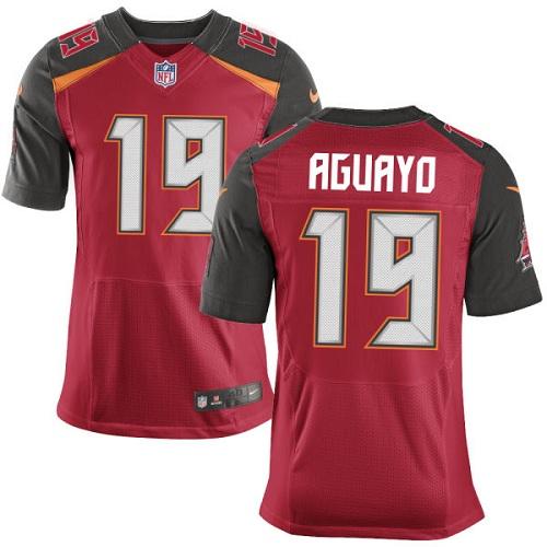 Nike Buccaneers #19 Roberto Aguayo Red Team Color Men's Stitched NFL New Elite Jersey Nike Buccaneers #19 Roberto Aguayo Red Team Color Men's Stitched NFL New Elite Jersey