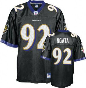 youth Baltimore Ravens 92 Haloti Ngata Black Jerseys