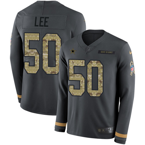Nike Cowboys #50 Sean Lee Anthracite Salute to Service Youth Nike Cowboys #50 Sean Lee Anthracite Salute to Service Youth