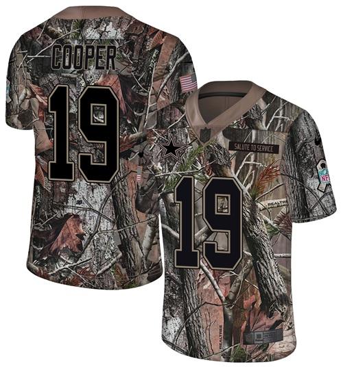 Nike Cowboys #19 Amari Cooper Camo Youth Stitched NFL Limited Rush Realtree Jersey Nike Cowboys #19 Amari Cooper Camo Youth Stitched NFL Limited Rush Realtree Jersey