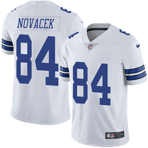 Nike Cowboys #84 Jay Novacek White Youth Vapor Untouchable Elite Player NFL Jersey