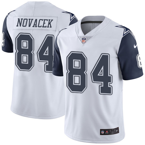 Nike Cowboys #84 Jay Novacek White Youth Rush Vapor Untouchable NFL Limited Jersey