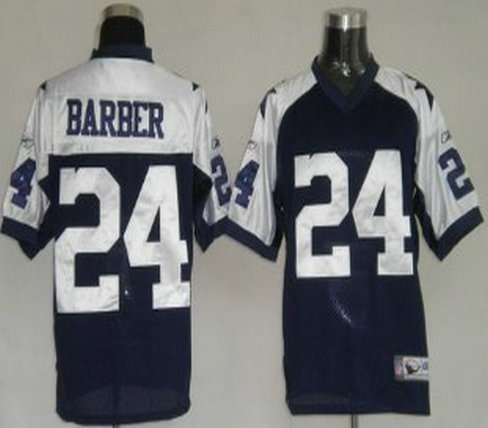 Dallas Cowboys #24 Barber Youth Blue Thanksgivings Jersey