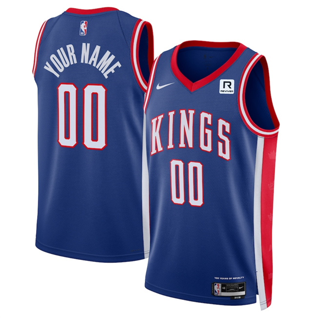 Men's Sacramento Kings Active Player Custom Purple 2024 25 City Edition Stitched Basketball Jersey