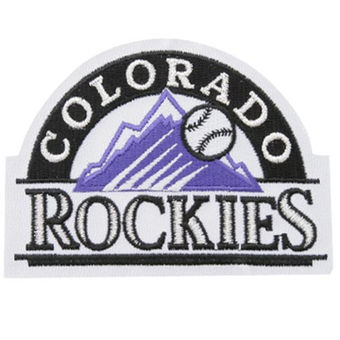 Colorado Rockies Primary Logo stiched Patch Colorado Rockies Primary Logo stiched Patch