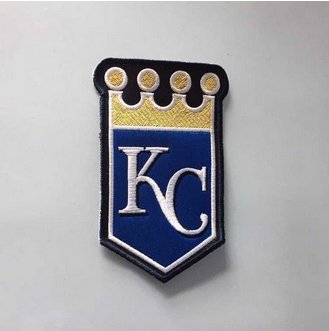 Stitched MLB Kansas City Royals Team Logo Jersey Sleeve Patch