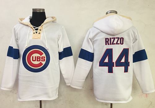 Google jerseys Cubs #44 Anthony Rizzo White Pullover MLB Hoodie Google jerseys Cubs #44 Anthony Rizzo White Pullover MLB Hoodie