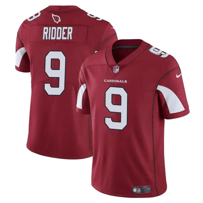 Men's Arizona Cardinals #9 Desmond Ridder Red Vapor Untouchable Limited Stitched Jersey Men's Arizona Cardinals #9 Desmond Ridder Red Vapor Untouchable Limited Stitched Jersey