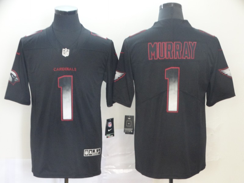 Cardinals 1 Kyler Murray Black Arch Smoke Vapor Untouchable Limited Jersey Cardinals 1 Kyler Murray Black Arch Smoke Vapor Untouchable Limited Jersey