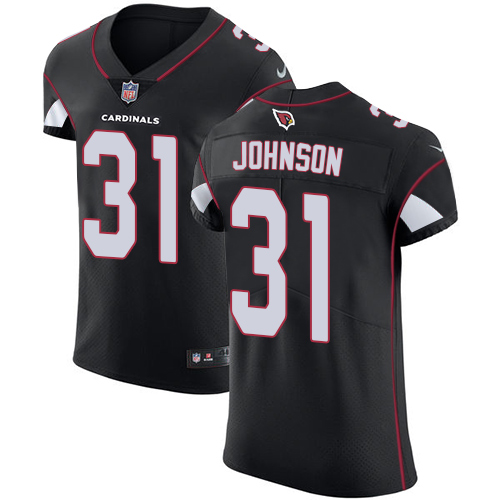 Nike Cardinals #31 David Johnson Black Alternate Men's Stitched NFL Vapor Untouchable Elite Jersey Nike Cardinals #31 David Johnson Black Alternate Men's Stitched NFL Vapor Untouchable Elite Jersey