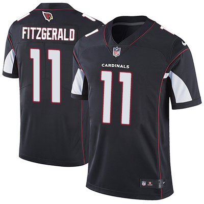 Nike Cardinals #11 Larry Fitzgerald Black Alternate Men's Stitched NFL Vapor Untouchable Limited Jersey Nike Cardinals #11 Larry Fitzgerald Black Alternate Men's Stitched NFL Vapor Untouchable Limited Jersey