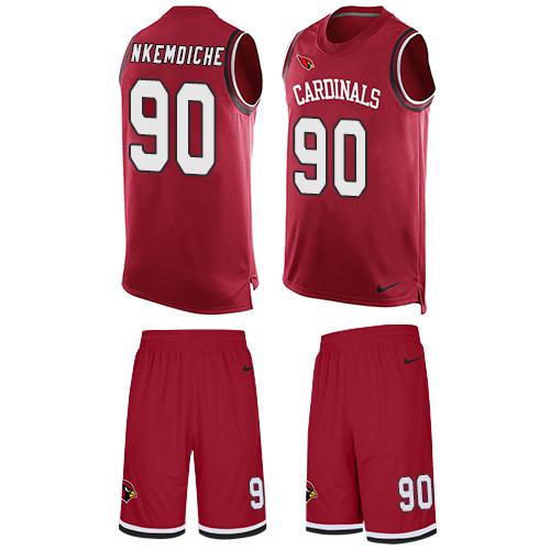 Nike Cardinals #90 Robert Nkemdiche Red Team Color Men's Stitched NFL Limited Tank Top Suit Jersey Nike Cardinals #90 Robert Nkemdiche Red Team Color Men's Stitched NFL Limited Tank Top Suit Jersey