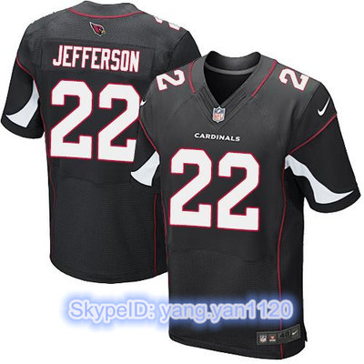 Nike Cardinals #22 Tony Jefferson Black Alternate Men's Stitched NFL Elite Jersey Nike Cardinals #22 Tony Jefferson Black Alternate Men's Stitched NFL Elite Jersey