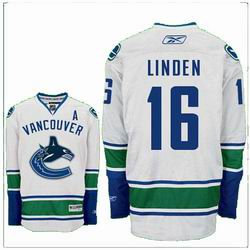 Vancouver Canucks 16 LINDEN white jerseys Vancouver Canucks 16 LINDEN white jerseys