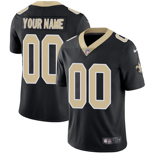 Nike NFL New Orleans Saints Vapor Untouchable Customized Limited Black Home Men's Jersey Nike NFL New Orleans Saints Vapor Untouchable Customized Limited Black Home Men's Jersey