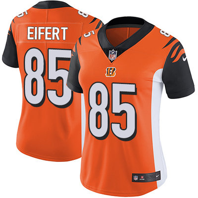 Nike Bengals #85 Tyler Eifert Orange Alternate Women's Stitched NFL Vapor Untouchable Limited Jersey Nike Bengals #85 Tyler Eifert Orange Alternate Women's Stitched NFL Vapor Untouchable Limited Jersey