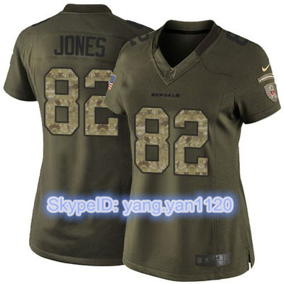 Nike Bengals #82 Marvin Jones Green Women's Stitched NFL Limited Salute to Service Jersey Nike Bengals #82 Marvin Jones Green Women's Stitched NFL Limited Salute to Service Jersey