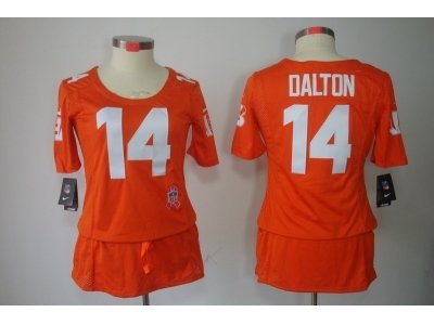 Womens NEW Cincinnati Bengals 14 Andy Dalton Elite breast Cancer Awareness Orange Jerseys Womens NEW Cincinnati Bengals 14 Andy Dalton Elite breast Cancer Awareness Orange Jerseys