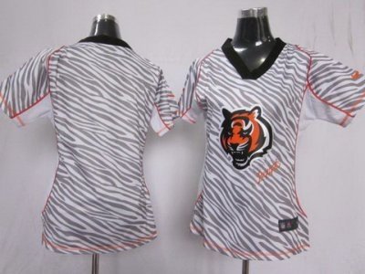 Women NEW Cincinnati Bengals Blank FEM FAN Zebra New NFL Jerseys