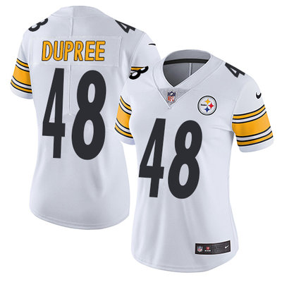 Nike Steelers #48 Bud Dupree White Women's Stitched NFL Vapor Untouchable Limited Jersey Nike Steelers #48 Bud Dupree White Women's Stitched NFL Vapor Untouchable Limited Jersey