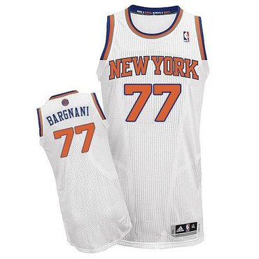 Revolution 30 New York Knicks #77 Andrea Bargnani White NBA Jersey