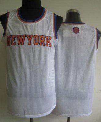 New York Knicks Blank White Revolution 30 NBA Jerseys