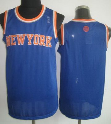 New York Knicks Blank Blue Revolution 30 NBA Jerseys