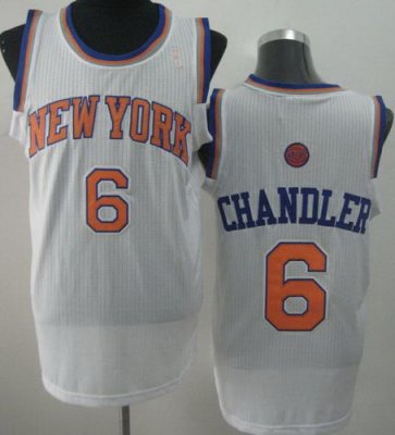 New York Knicks 6 Tyson Chandler White Revolution 30 NBA Jerseys