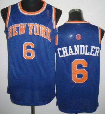 New York Knicks 6 Tyson Chandler Blue Revolution 30 NBA Jerseys