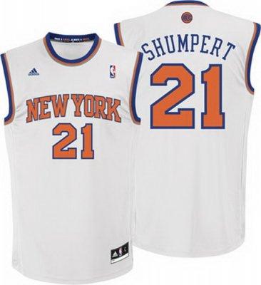 New York Knicks Iman Shumpert # 21 Revolution 30 white Jerseys