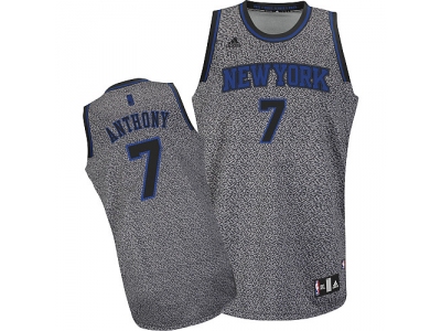 nba new york knicks #7 anthony grey(static fashion swingman)