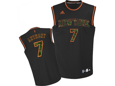 nba new york knicks #7 anthony black(camo fashion swingman)