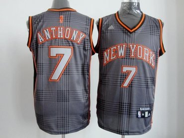 NBA New York Knicks #7 Anthony Black-grey(2012)