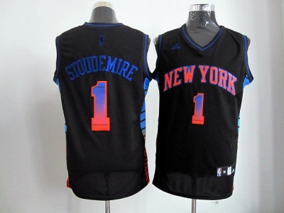 NBA New York Knicks #1 Stoudemire Black (Limited Edition)