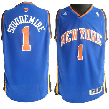 New York Knicks Amar'e Stoudemire 1# Revolution Swingman Road Jersey