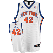 New York Knicks 42 David Lee Swingman Home Jersey