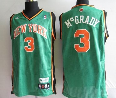 NBA Jerseys New York Knicks 3# MCGRADY Green [SWINGMAN