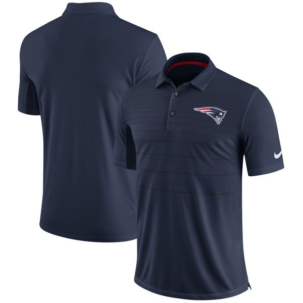 Men's New England Patriots Nike Navy Early Season Polo