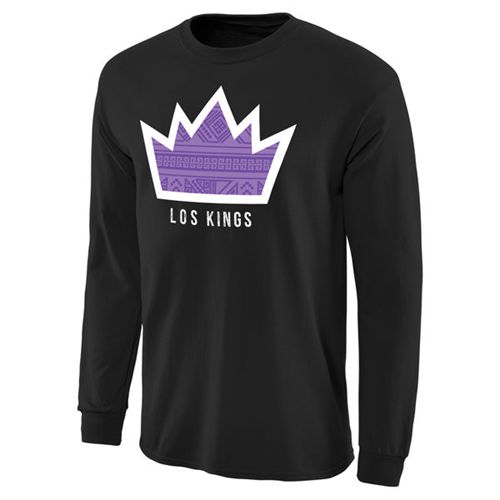 Sacramento Kings Noches Enebea Long Sleeves T-Shirt Black