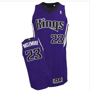 Los Angeles Kings #23 Ben McLemore Purple Revolution 30 Stitched NBA Jersey