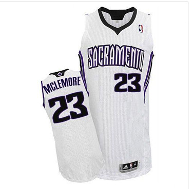 Los Angeles Kings #23 Ben McLemore White Revolution 30 Stitched NBA Jersey