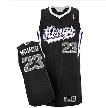 Los Angeles Kings #23 Ben McLemore Black Revolution 30 Stitched NBA Jersey