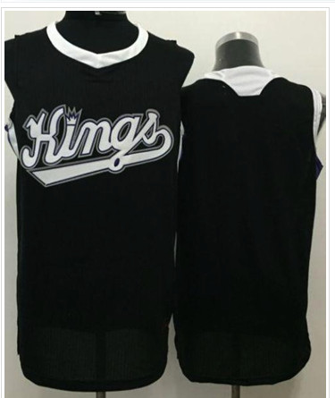 Los Angeles Kings Blank Black Revolution 30 Stitched NBA Jersey